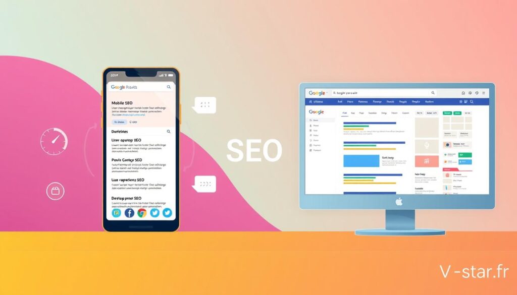 différences SEO mobile / desktop