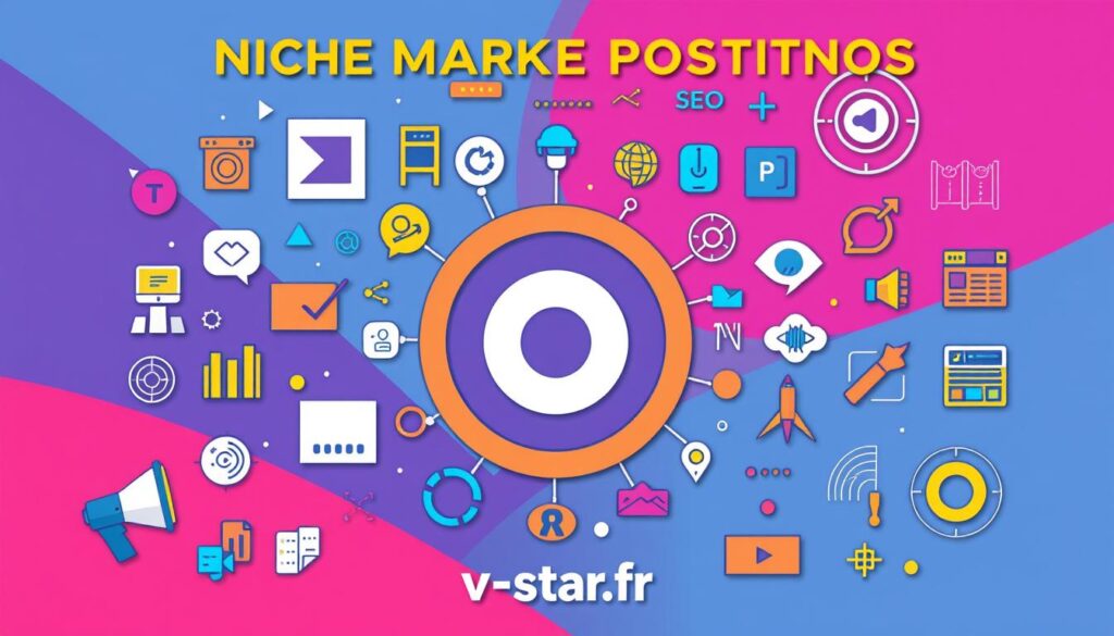 stratégies marketing niche de marché positionnement