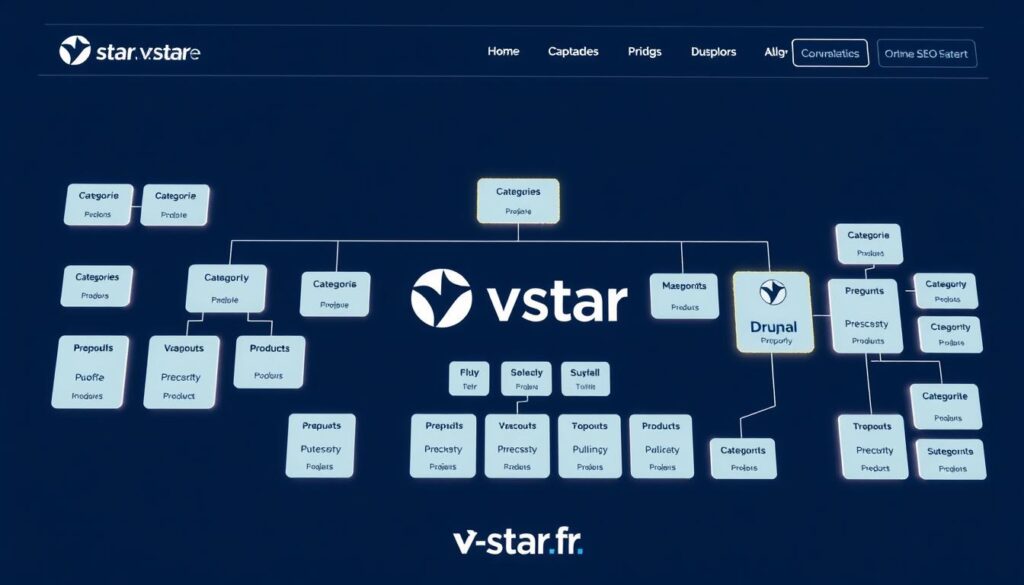 structure site drupal commerce