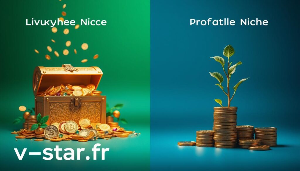 distinction niche lucrative et niche rentable